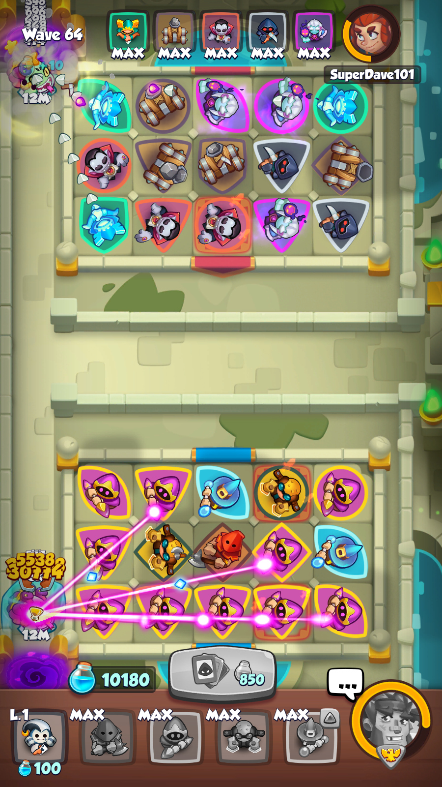 rush royale game screenshot image