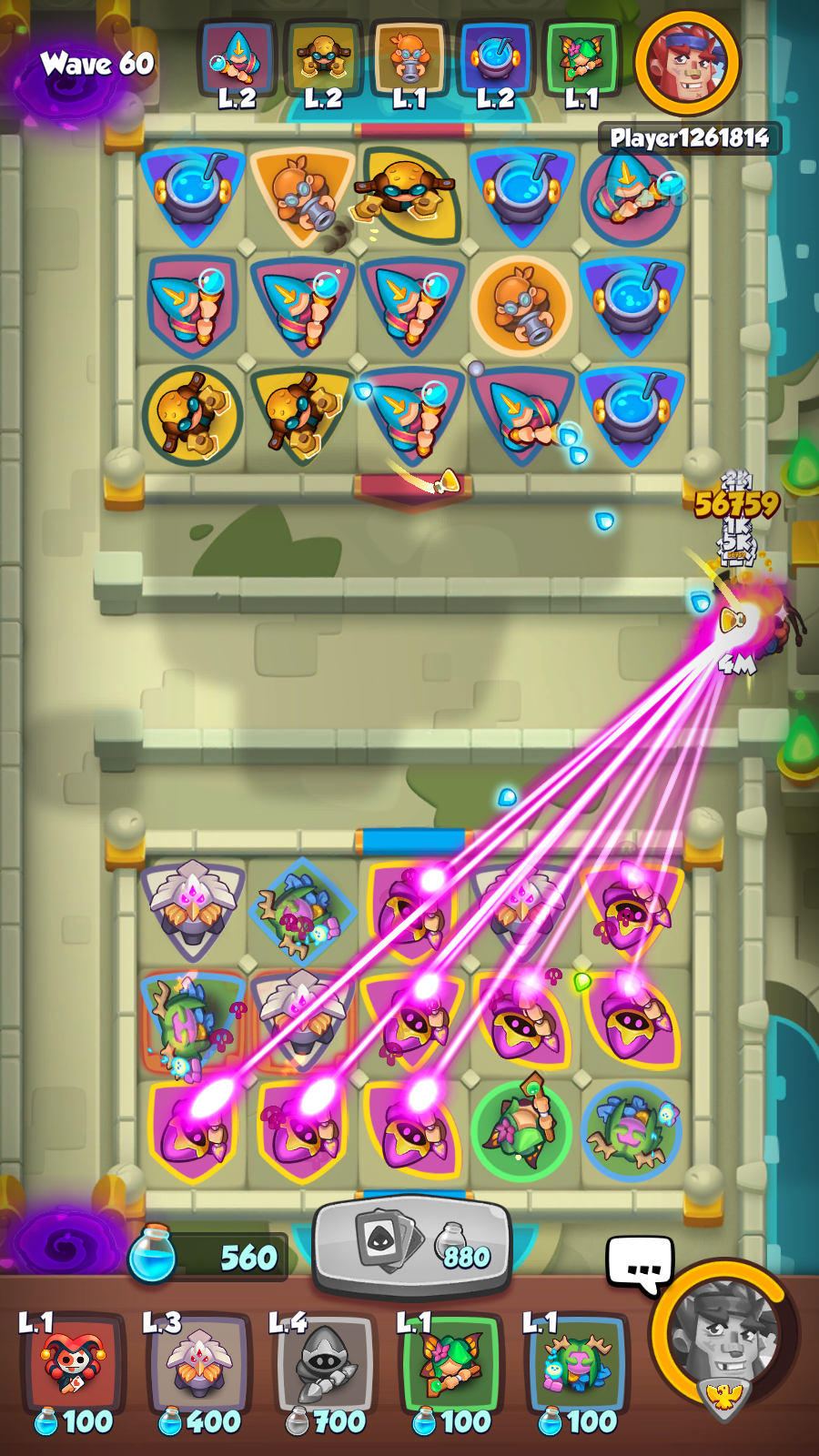 rush royale screenshot