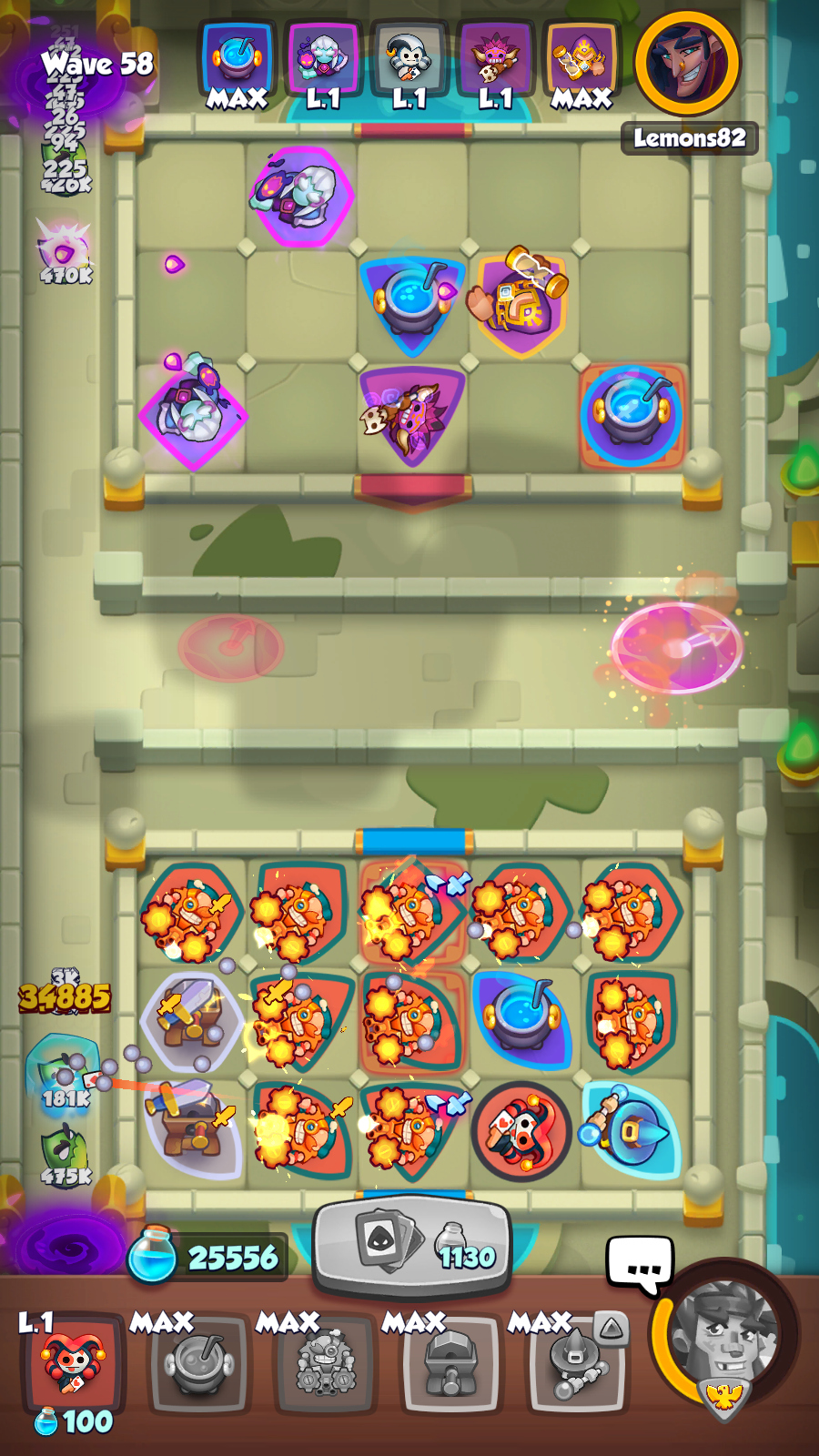 rush royale screenshot