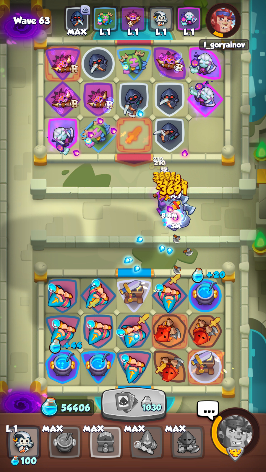rush royale game screenshot image