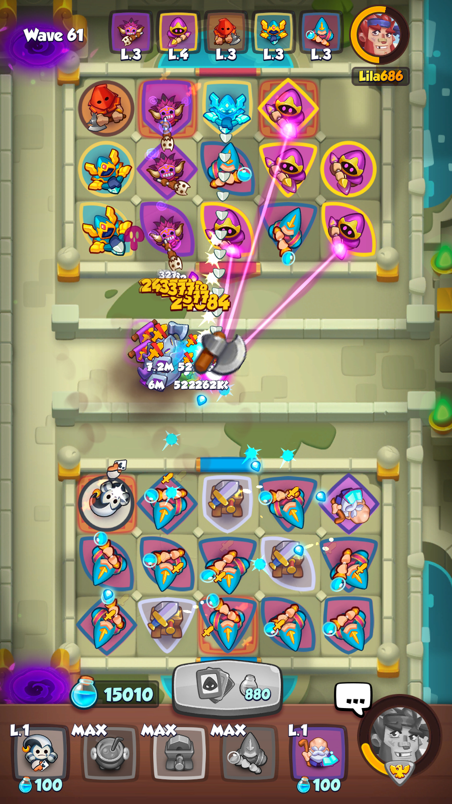 rush royale game screenshot image